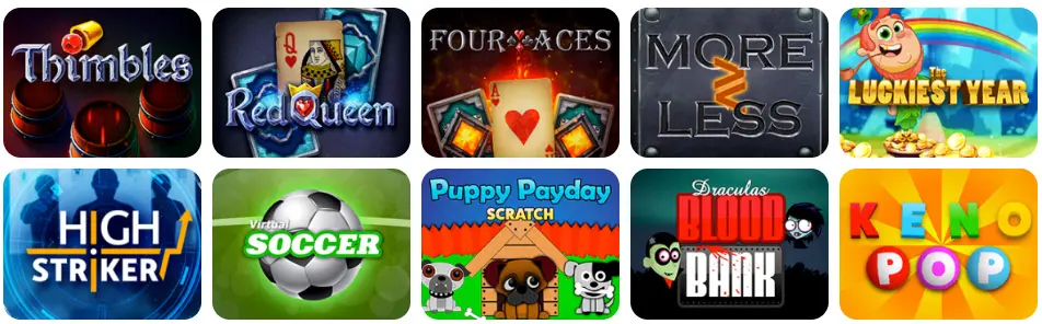 Jeux en ligne MIDARION CASINO