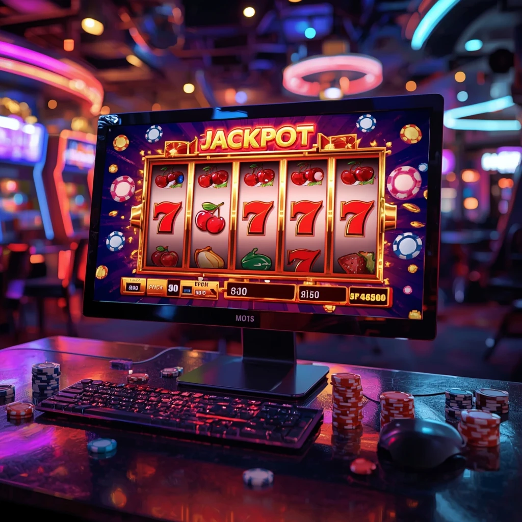 slots sur le moniteur MIDARION CASINO