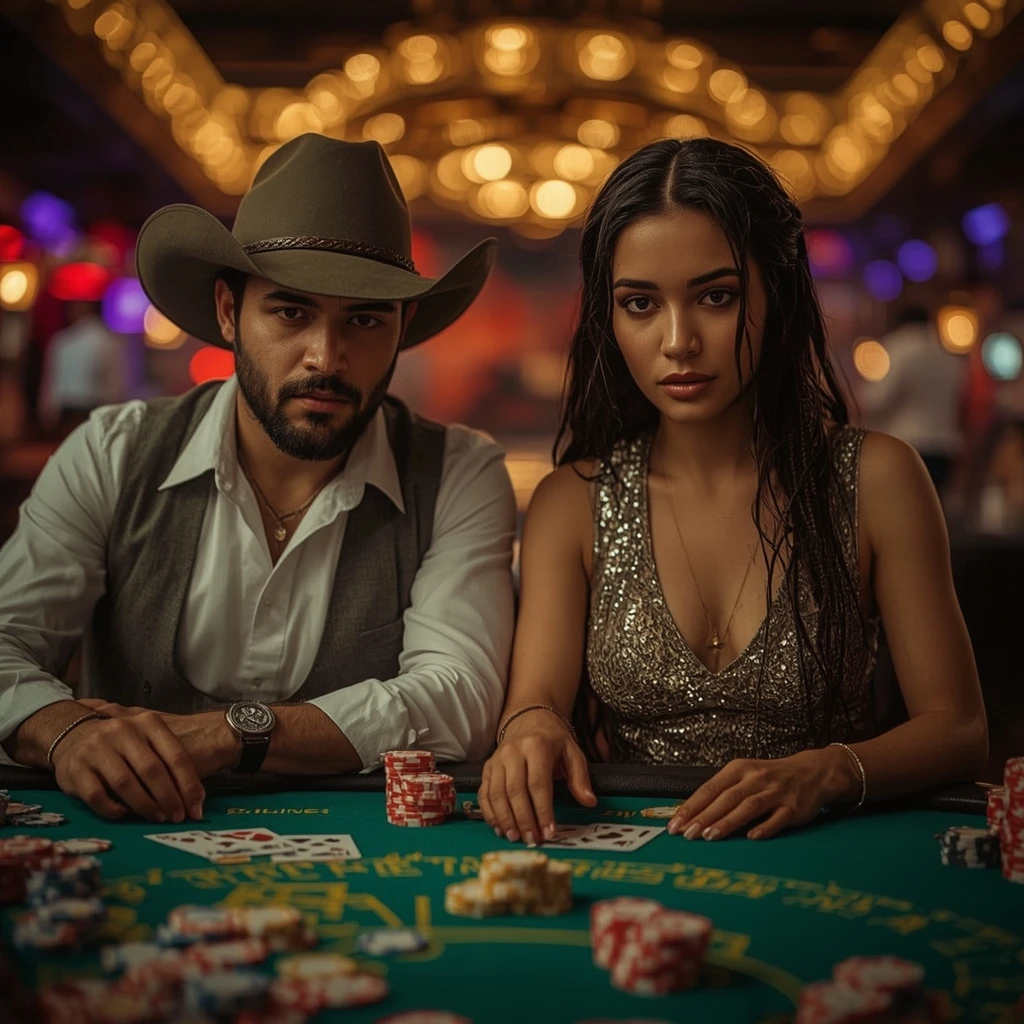 photo de deux joueurs de poker MIDARION CASINO